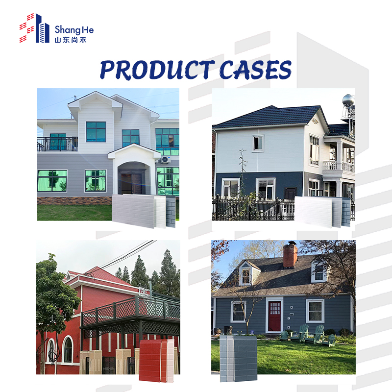 Modern Metal Carved PU Sandwich Panel for Exterior Wall Insulation and Decorative Polyurethane Foam Panels