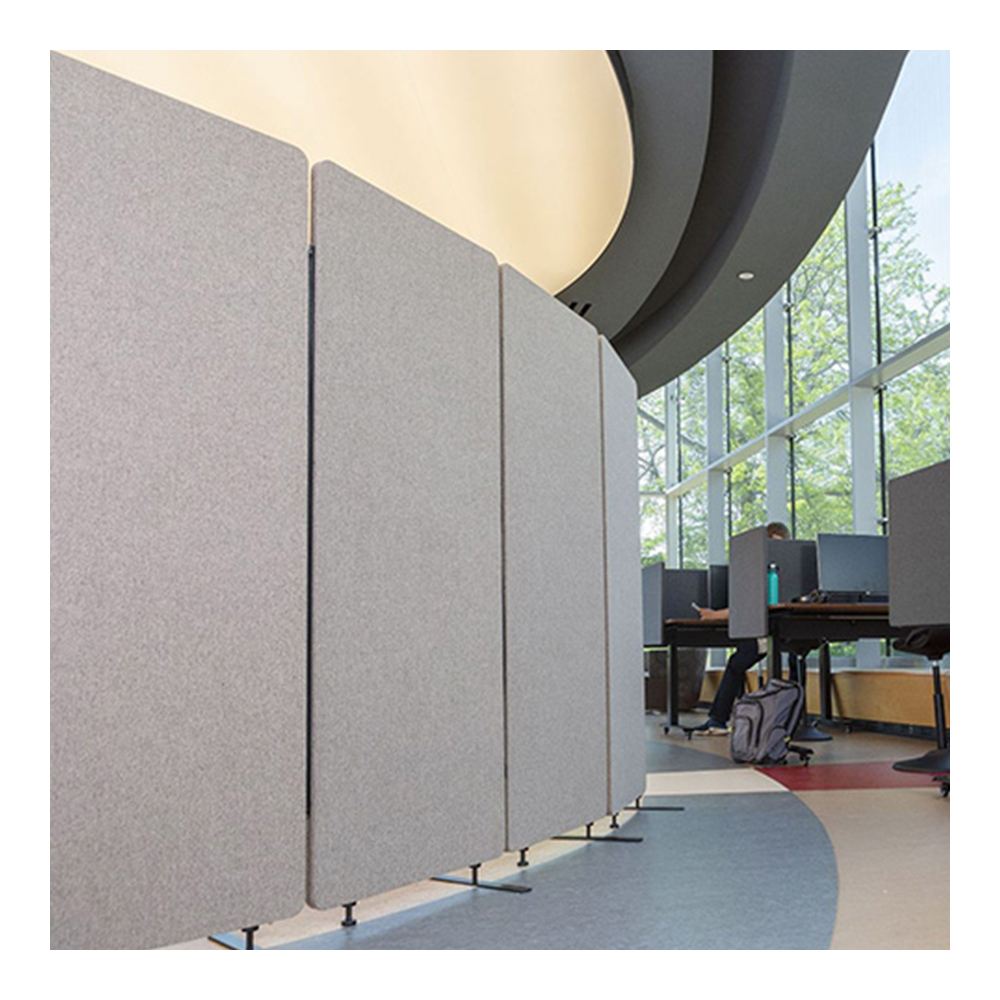 HJ Sound Absorbing Partition Walls 100% Polyester Fiber Acoustic Panels Office Room Dividers Partition Wall Divider