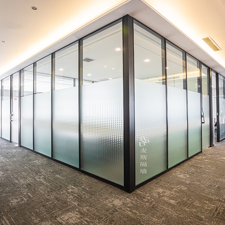 Custom Interior Modular Partition Wall Panel Acoustic Commercial Office Wall Divider Easy Assemble