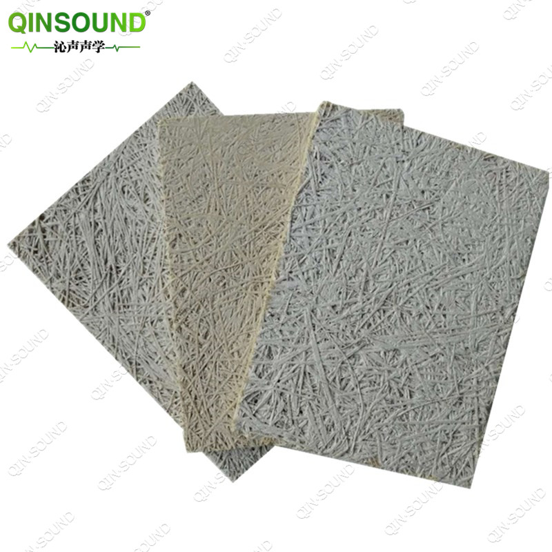 Factory Price Painted Wood Wool Acoustic Fireproof Wood Fiber Cement Panel