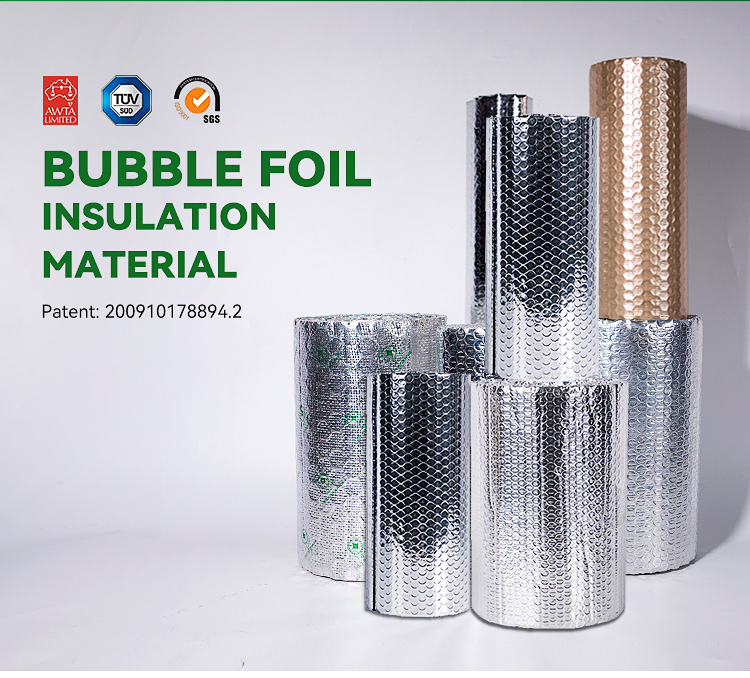 Reflective foil insulation layer structures