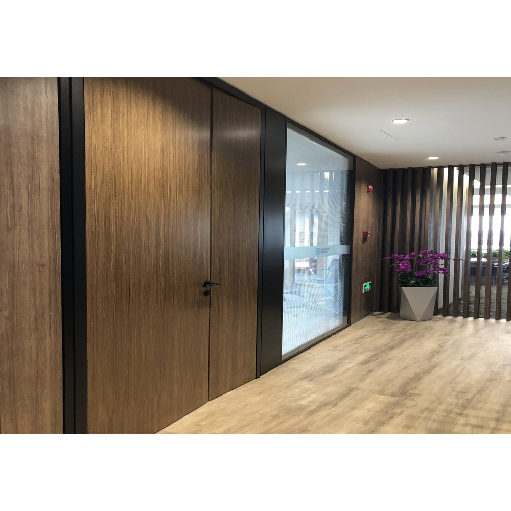 Metallo-Double steel panel (PVC surface) partition