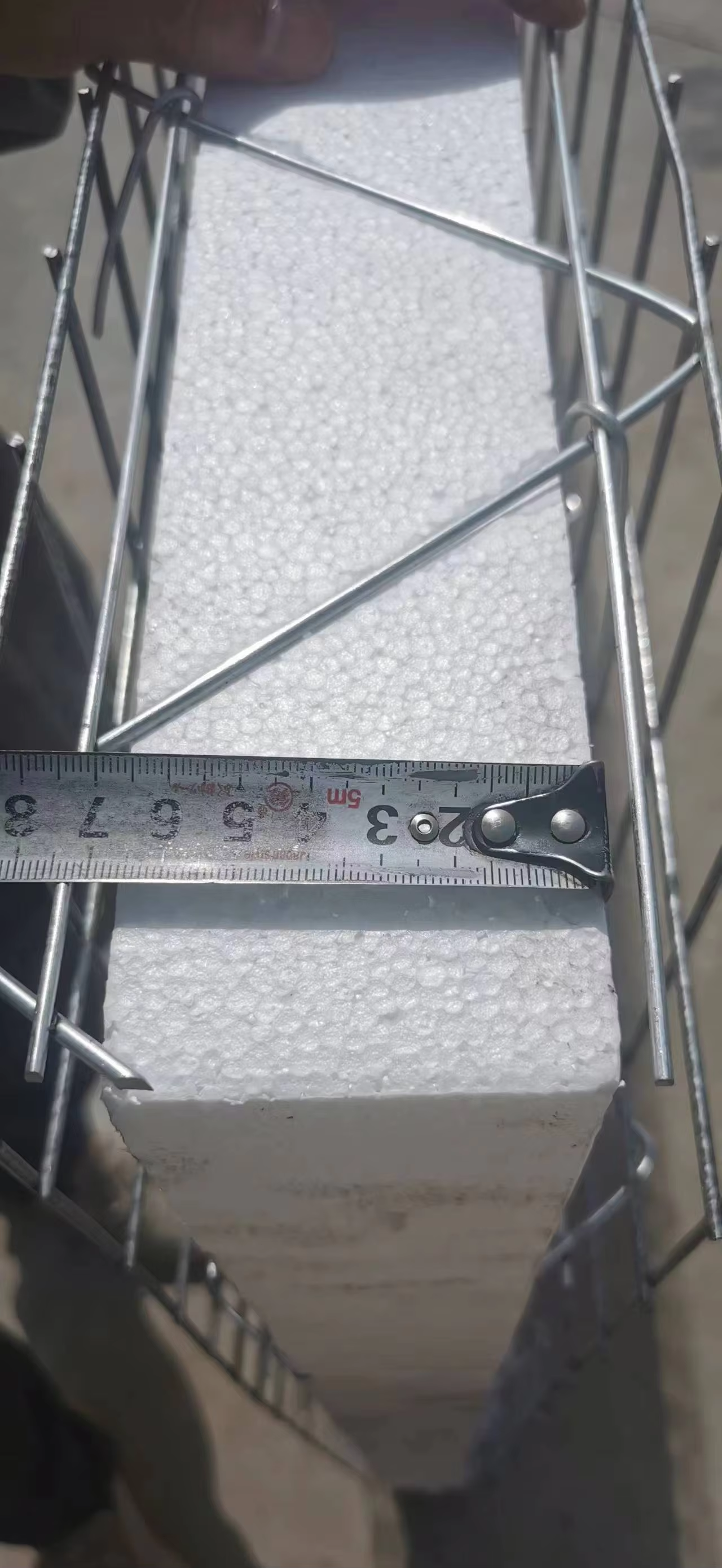 Foam thickness