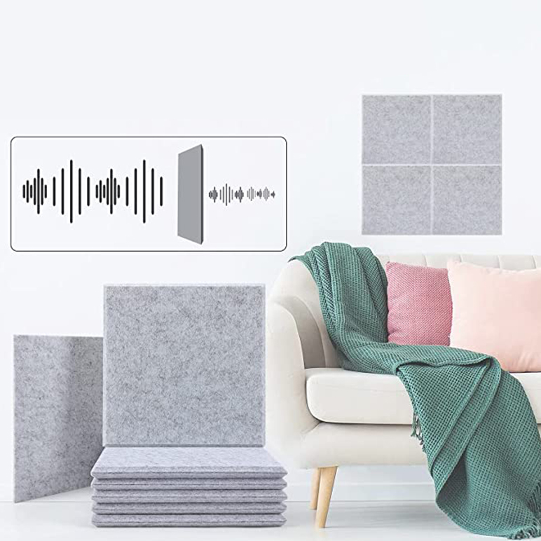 Highly Effective Soundproof Polyester Acoustic Panels with 48 Colors and Customizable Sizes for Commercial Wall Covering