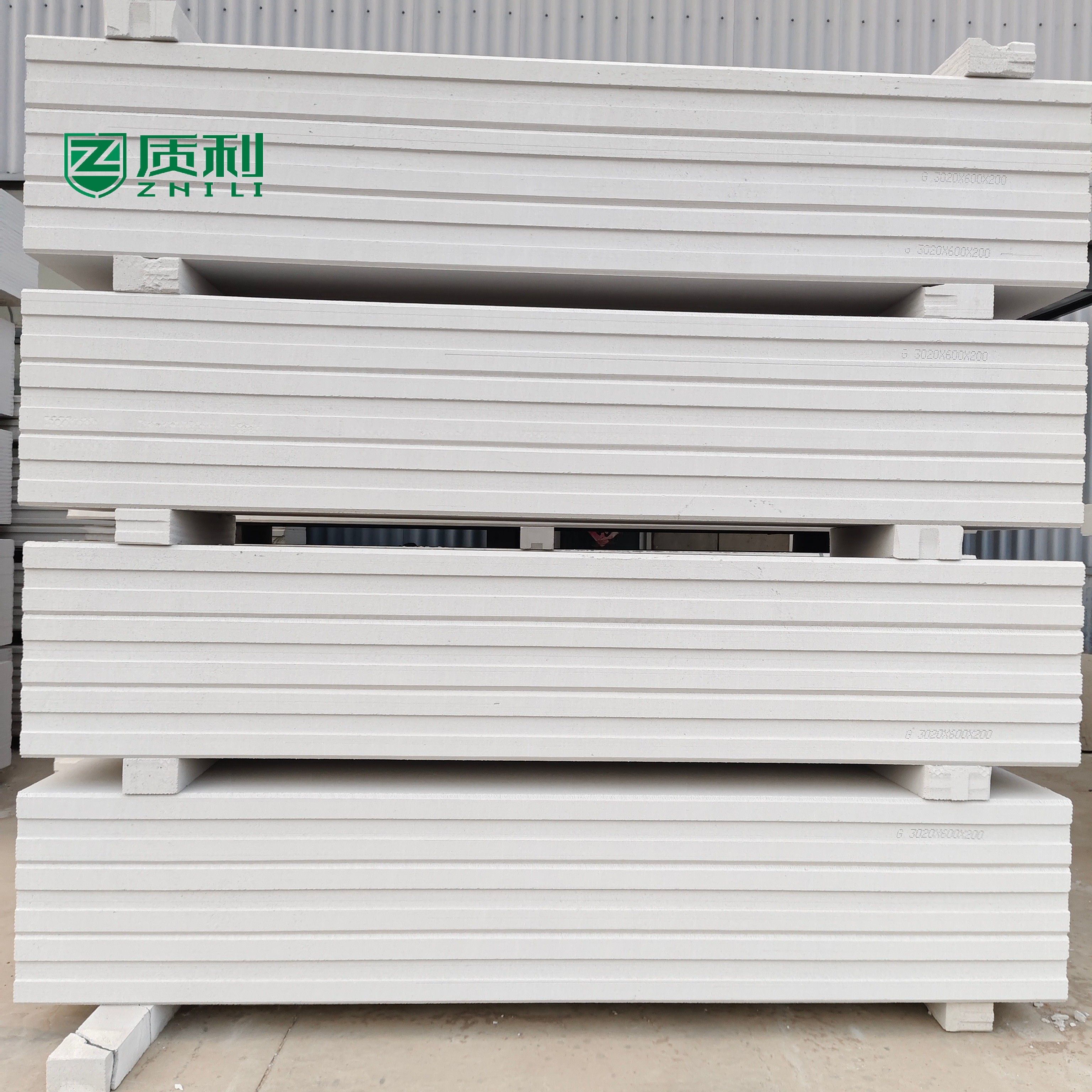 Zhili Brand 50mm Lightweight Concrete Insulated Fireproof Roof Panels for Hotel Office School Buildings 1 Year Warranty Models
