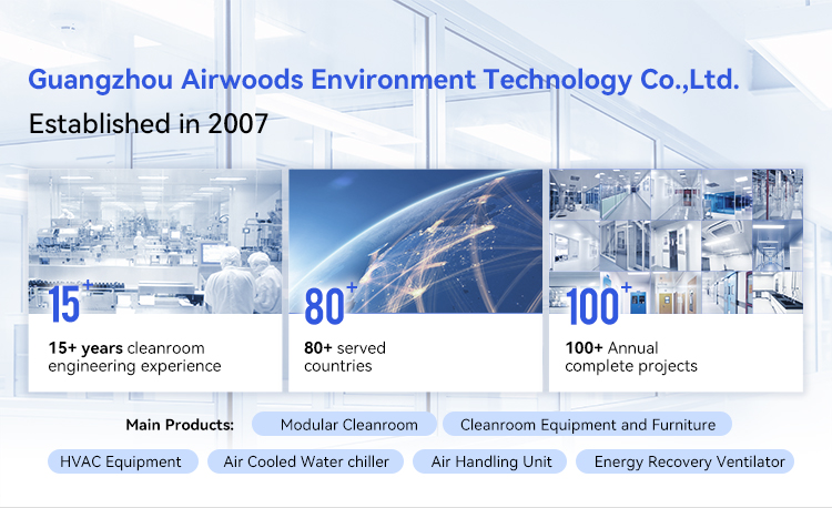 Laboratory Workshop Panels Modular Project Fireproof Construction Hospital Iso 8 Wall Class 10000 Wool Prefabricated Cleanroom