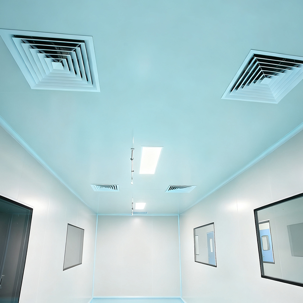 Customized White Modular Clean Room Wall Panels Modern Design Food Workshop Made EPS Aluminum Metal PIR XPS Rock Wool Sandwich