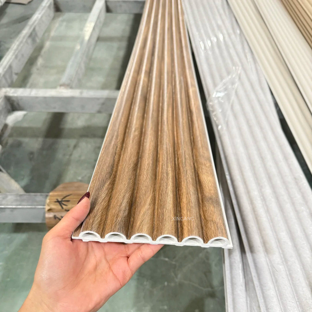 Waterproof Fireproof Decorative Wall Panel Outdoor Wooden WPC Wall Panels For Exterior