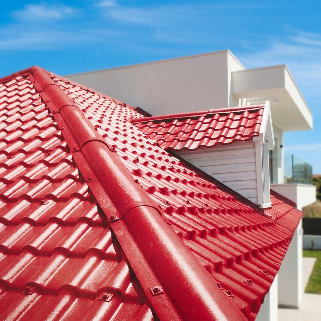 Long Span UPVC Corrugated Roof Sheet ASA Coated Heat Insulation Waterproof For Warehouses &amp; Resid Houses