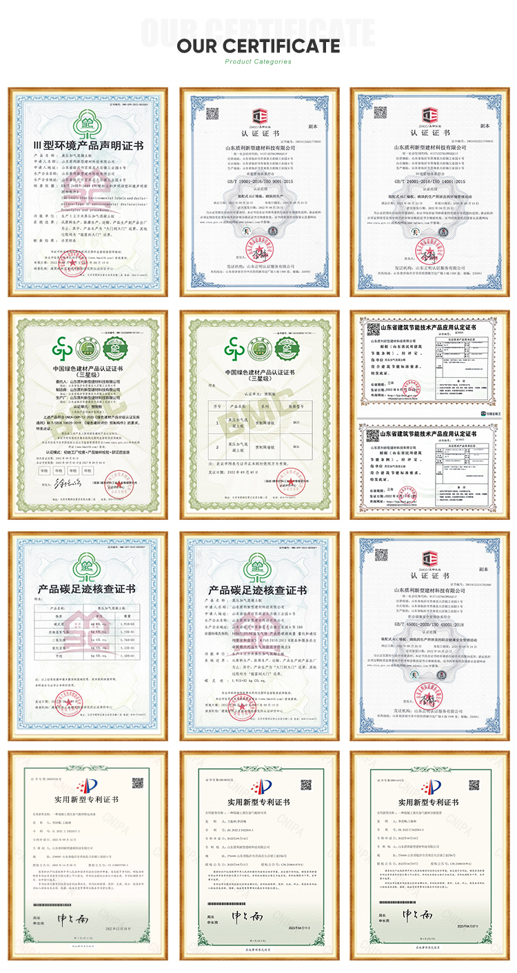 Product Quality Certification