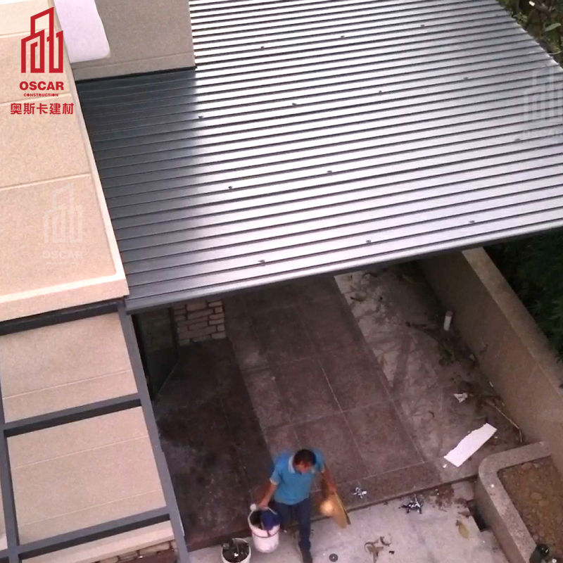 Sound - Proof Innovative Modern Roofing Panels Interior Partition Panels for Home Office Warehouse Insulated Roof Panels