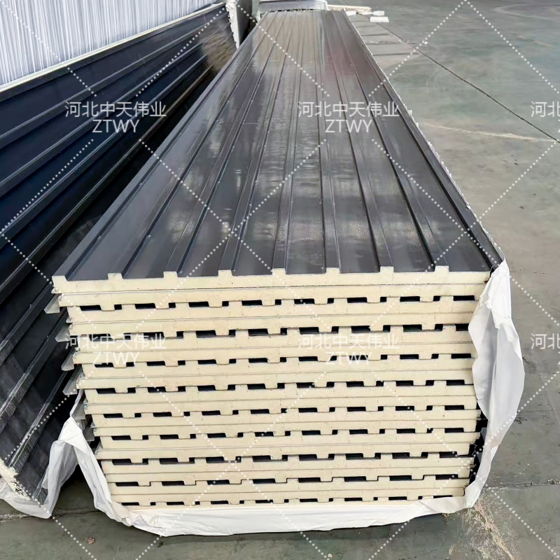 Best Selling Decorative Facade Insulation Great Wall Precast PIR Core Sandwich Panels for Fence Villa Building Roofing