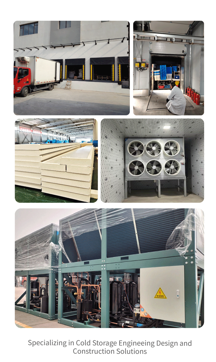 Manufacturer Customized Large Cold Room Complete Cold Storage Project Cold Room