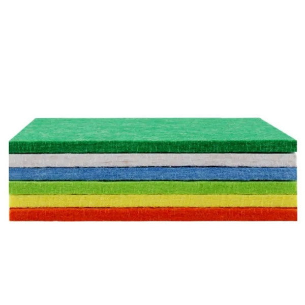 Eco Friendly PET Acoustic Wall Panels Noise Absorption Sheets Soundproof Boards