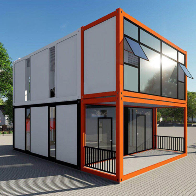 Luxury Modern Style Fully Customized Modular Prefab Living Container Home Steel And Sandwich Panel Construction From China