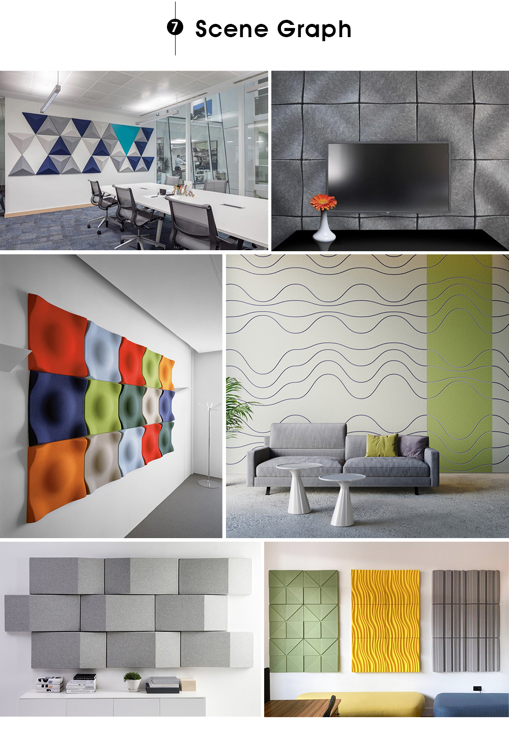 Sound absorbing panel applications