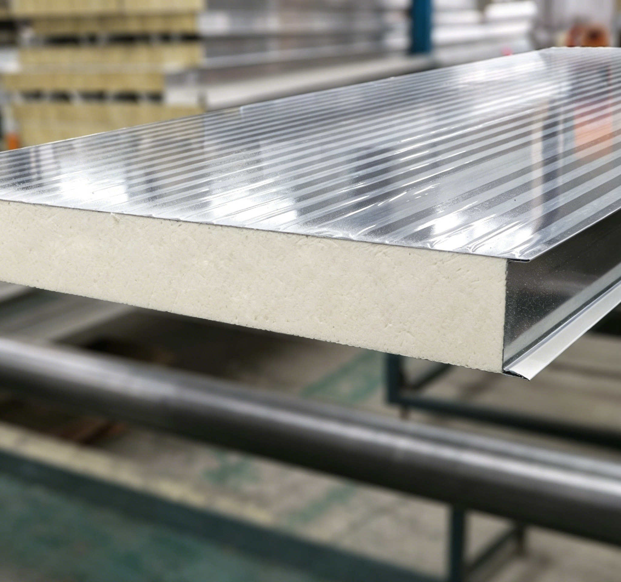 Customized Width PU Insulated Sandwich Panel Polyurethane Composite Panel PU Sandwich Plate for Unique Project Sizes