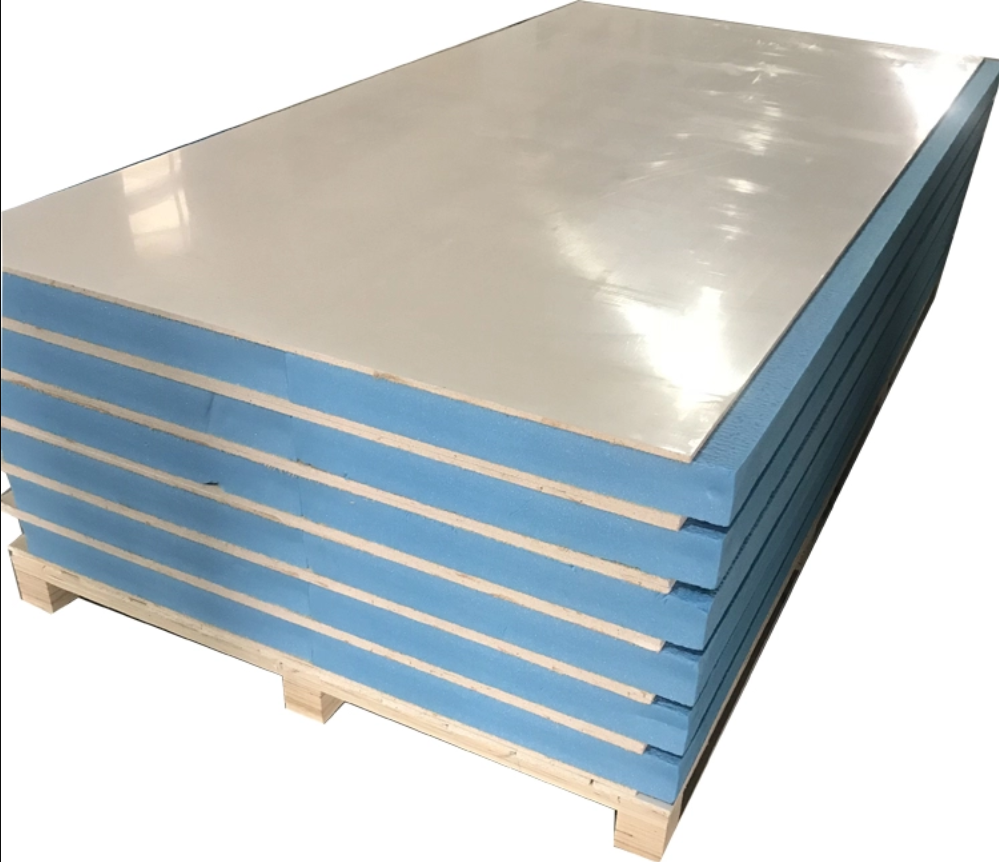 Fireproof Mgo SIP Panels with EPS/EPS/PU/Phenolic Core Magnesium Oxide Sandwich Boards for Portable House