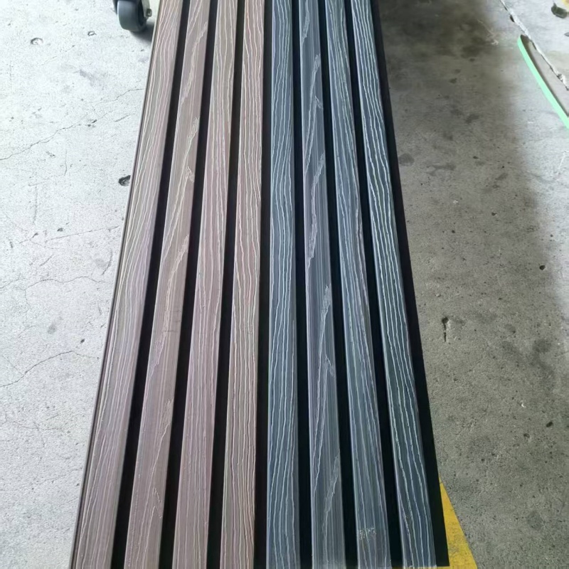 The Second Generation Wpc Wall Panel External Cladding Outdoor Wood Plastic Composite Panels Wood Grain Surface WPC Wall Board