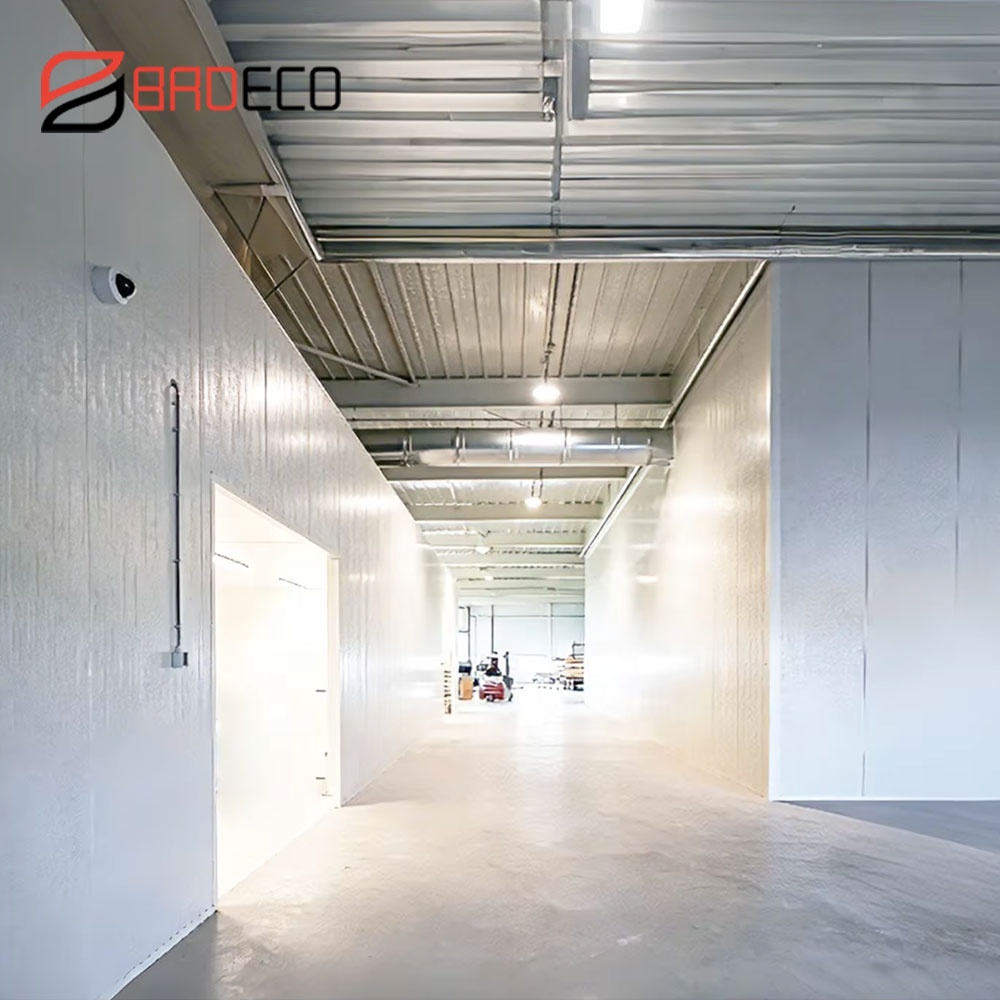 Internal Insulated Partition Wall PU/PIR Sandwich Panel for Separating Freezer &amp; Chiller in Same Warehouse