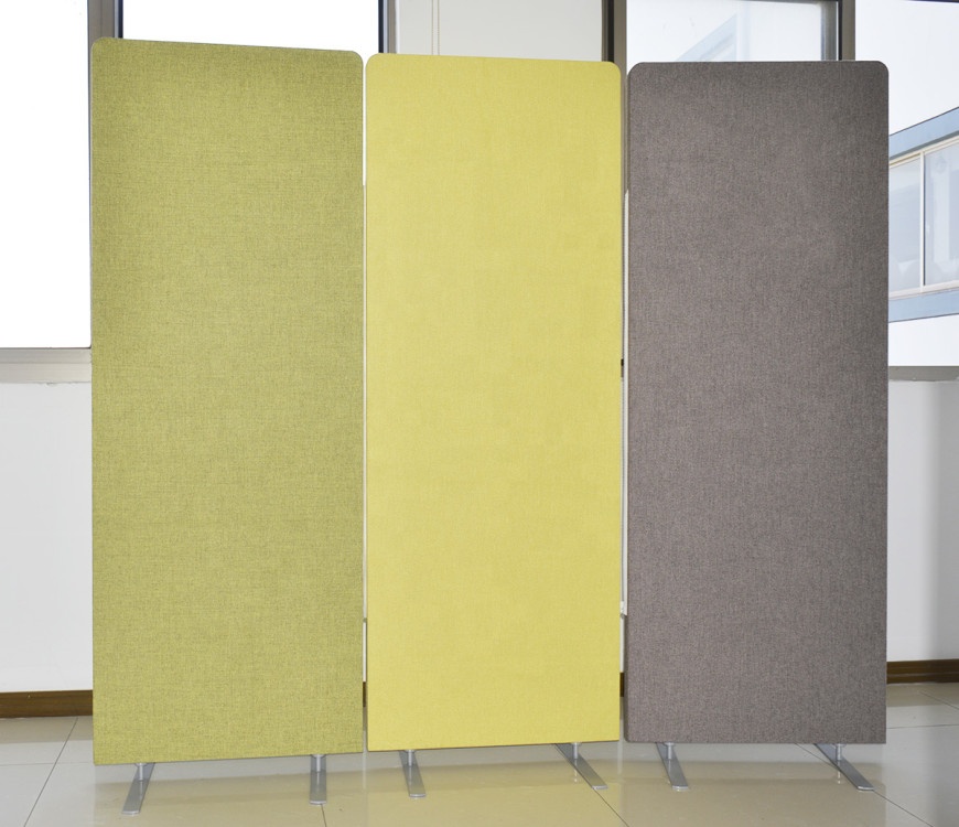 100% Recycle Polyester PET Felt Acoustic Office Partition Panels Portable Polyester Acoustic Room Dividers Sound Proof