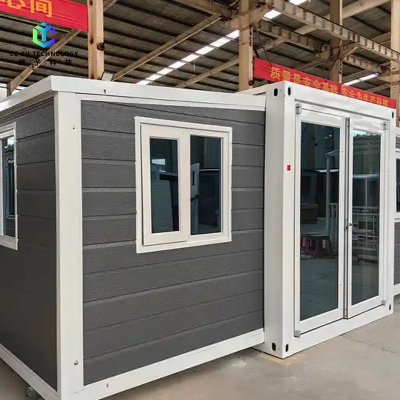 Customizable Breathable Modern Expandable Container House Sandwich Panels For Hotels Restaurants Apartments | 3D Design Capable