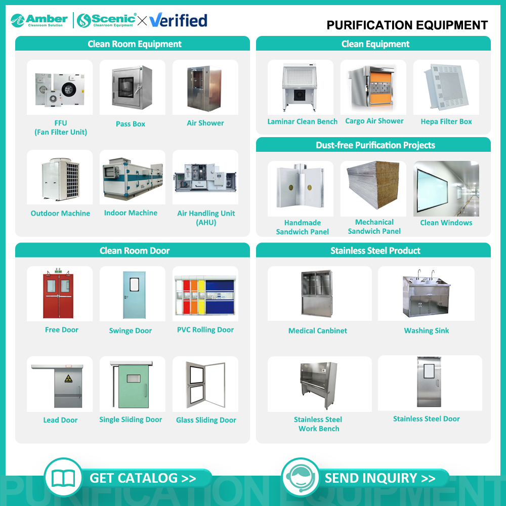 High Quality GMP Certified ESP Panel Insulated Roof And Wall MGO Sandwich Panel Cleanroom Panel For Clean Room Project