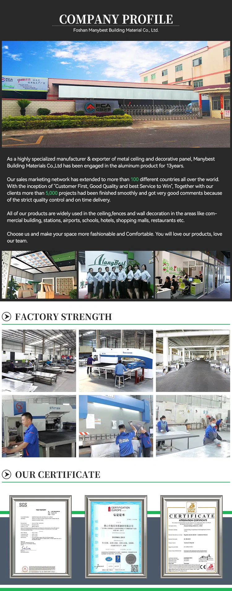 Production Facility Showcase