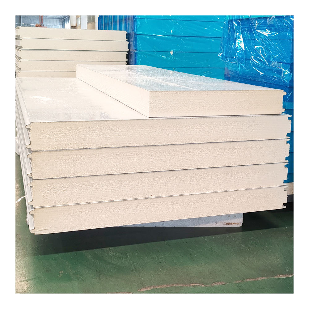 Freezer Cold Storage Panels Soundproof Insulated Metal Wall Polyurethane Sandwich Panel Cold Room Panels