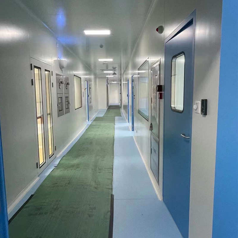 ISO Certified Panel with Chemical Resistant Cleanroom Board - Pre-cut Fireproof Panels for Pharma Construction