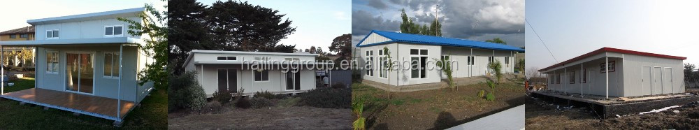 Completed Portable House using MgO SIP Panels