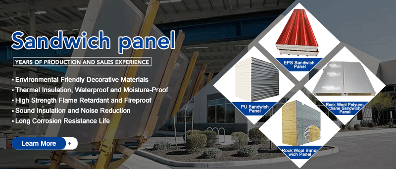 PU/PIR/Cold Room Sandwich Panel Overview