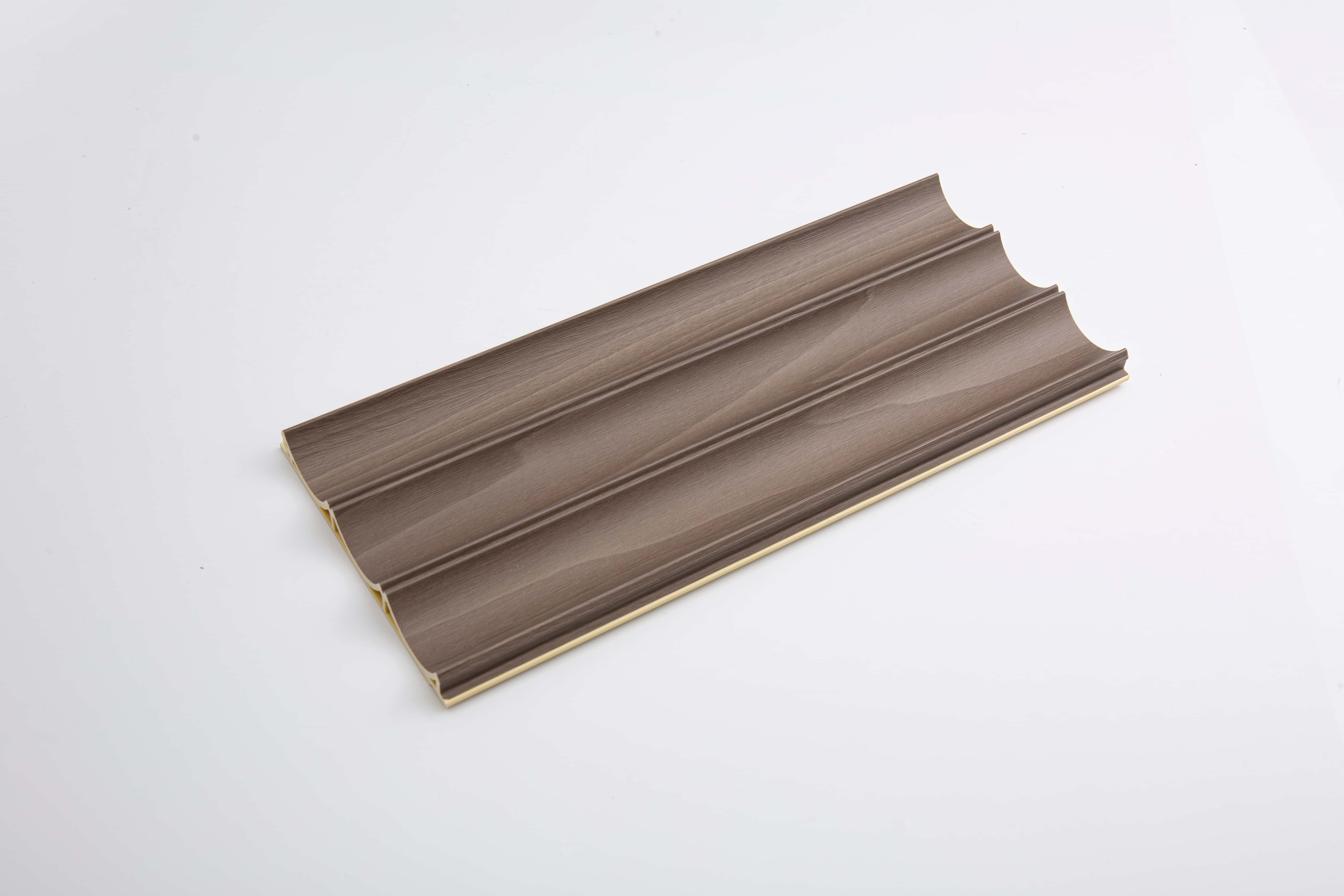QDM Modern Classic Fireproof WPC Wall Panels Waterproof Wood-Plastic Composite for Residential Commerce Interior