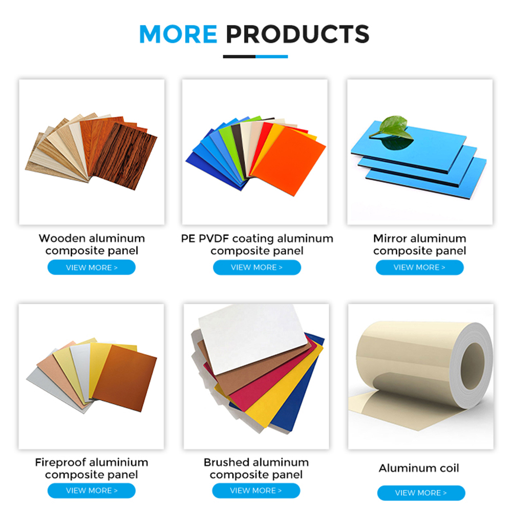 Wholesale Durable Wooden Finish Aluminum Composite Sandwich Panel Alucobond Sheet for Modern Building Facades