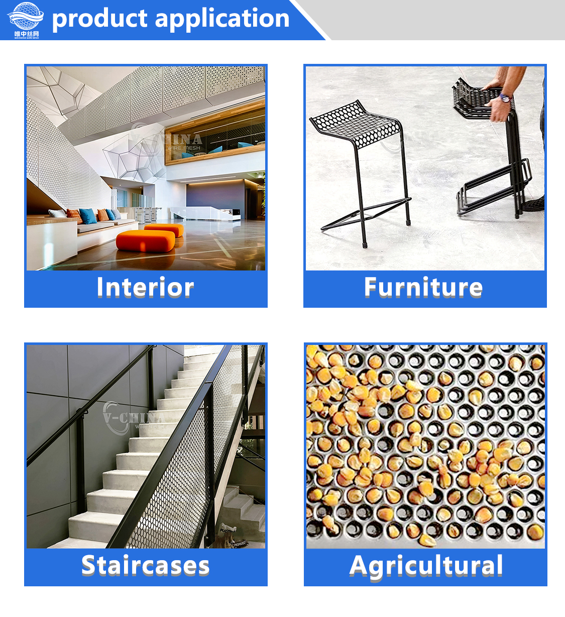 SS304 Stainless Steel Perforated Panel | Factory Direct Round Hole Perforated Sheet Metal for Filter &amp; Facade
