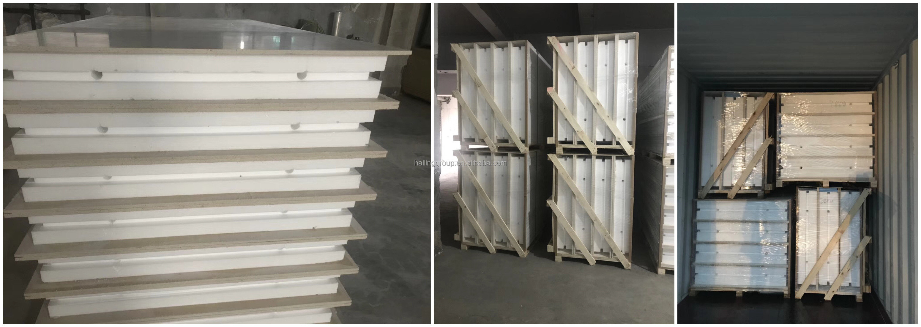 Bulk loading and pallet packing for shipment
