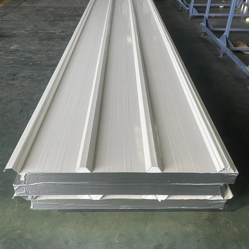 Superior Fireproof Steel Insulation Roofing Sandwich Panels with Polyurethane/EPS/Pir/Rock Wool/Glass Wool Core