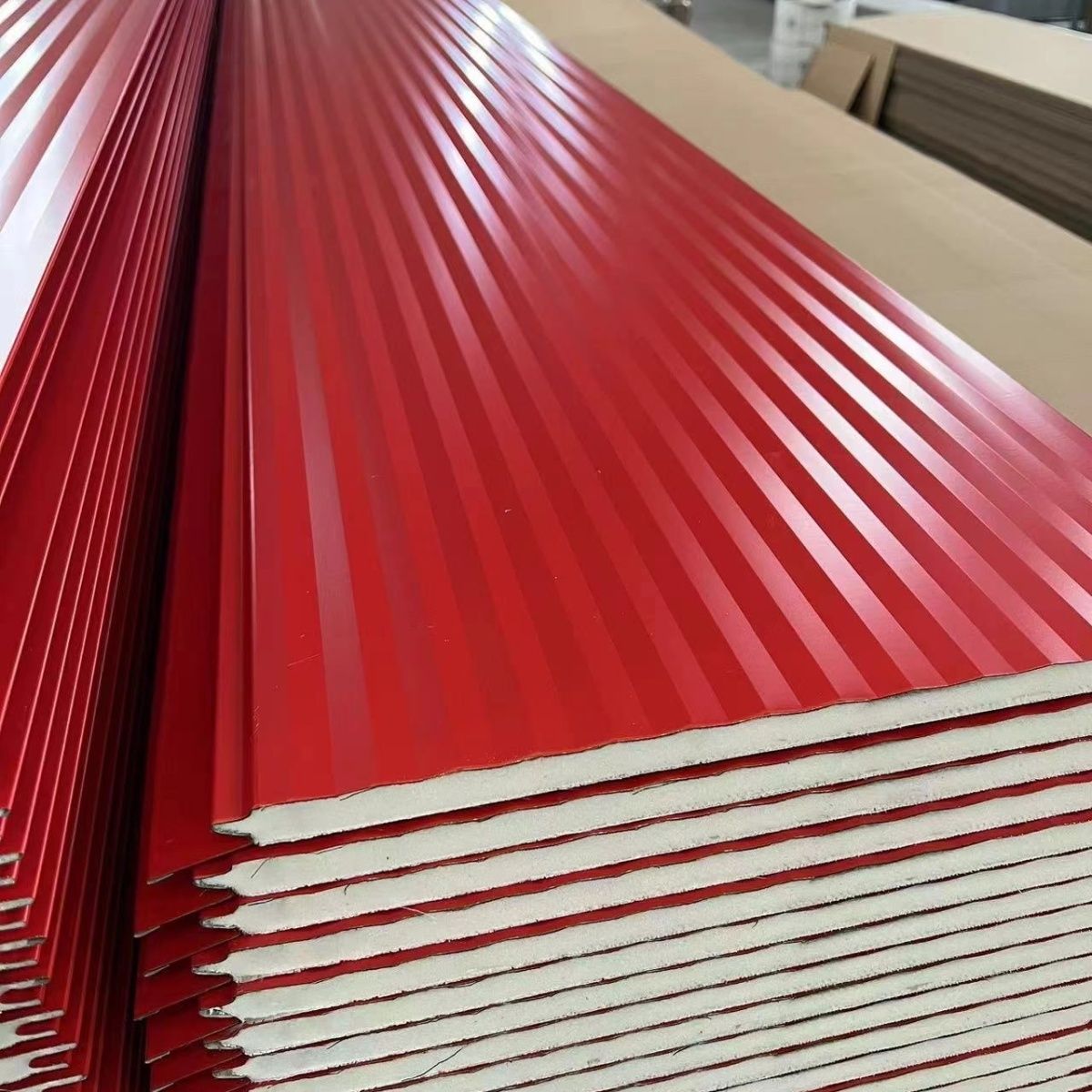 Durable Stylish Steel Insulated Fire Resistant Water Resistant Decorative Wall Panels For Hotel Exterior Modern Interior Design