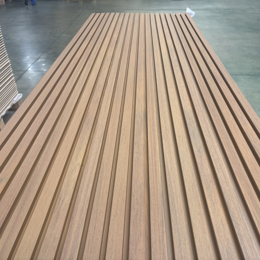 Outdoor Waterproof Hotel Panel Durable Composite Wood Cladding Anti Warp Wpc Wall Cladding