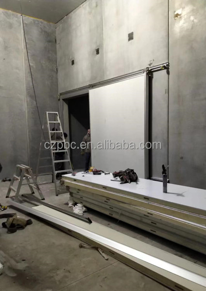 Completed cold room construction