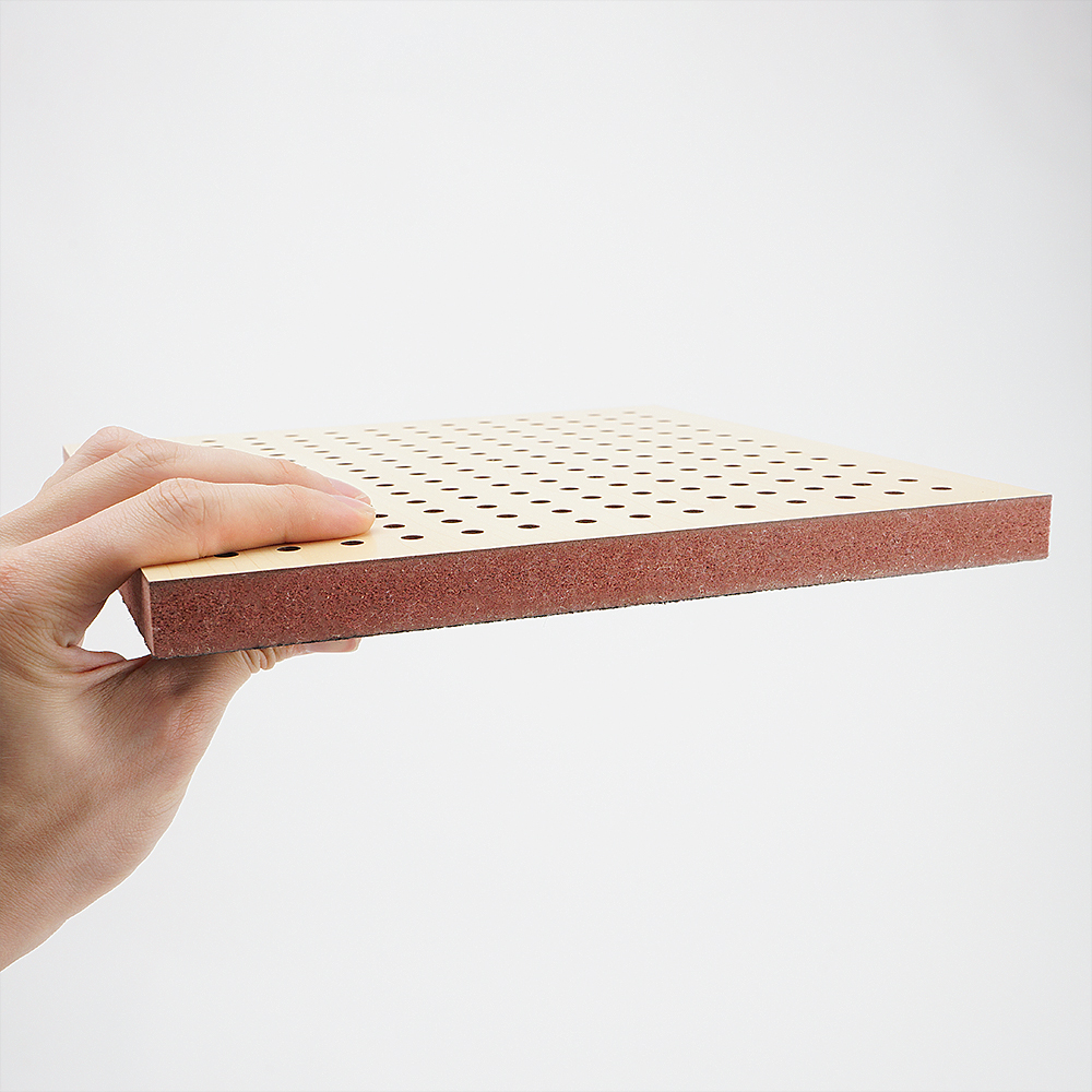 Wholesale Heat Insulation Akustik Panel Good Stability Interior Decoration Perforated Wood Acoustic Panel