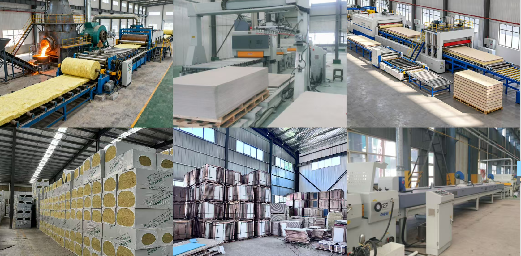 Factory workshop and manufacturing setup