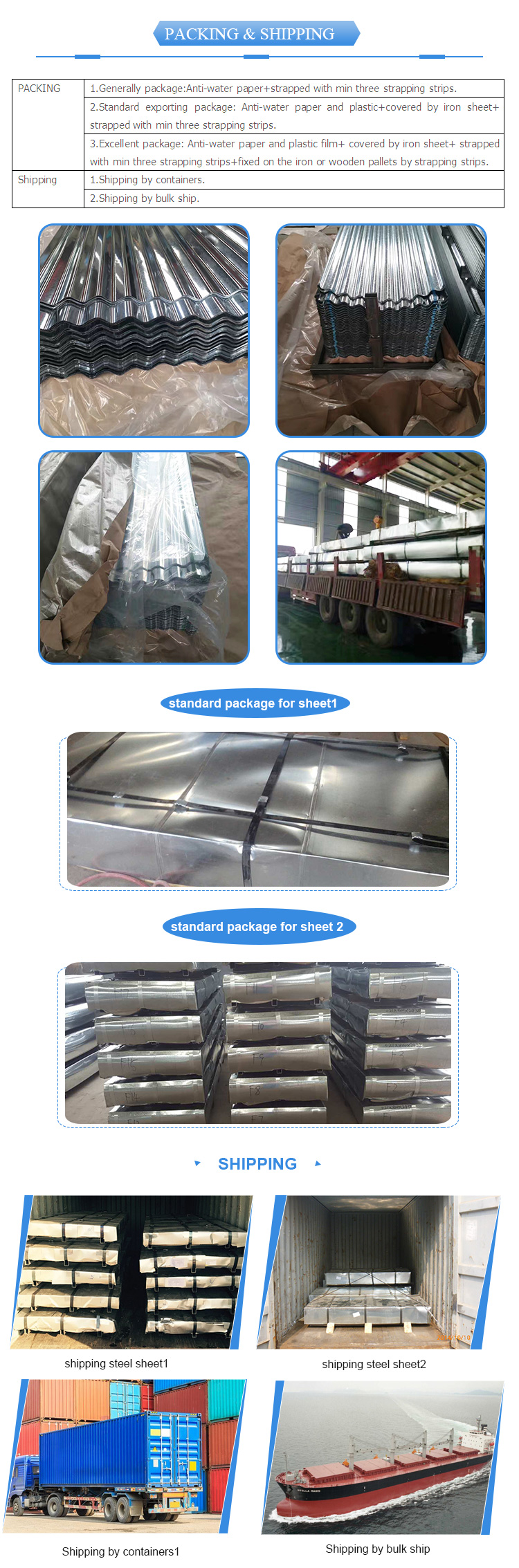 Packaging & Shipping
