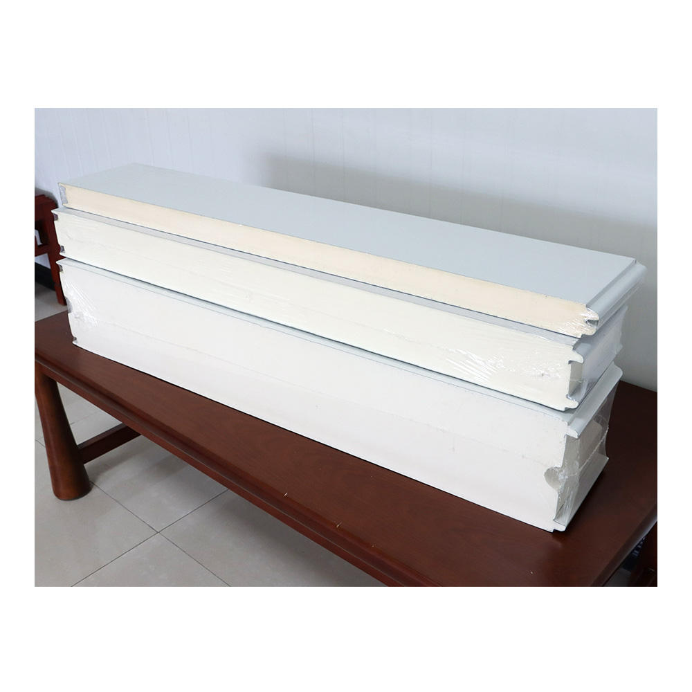 Factory Directly Supply 10cm 15cm 20cm PUR PIR PU Wall Sandwich Panels For Cold Rooms Polyurethane Panel For Warehouses