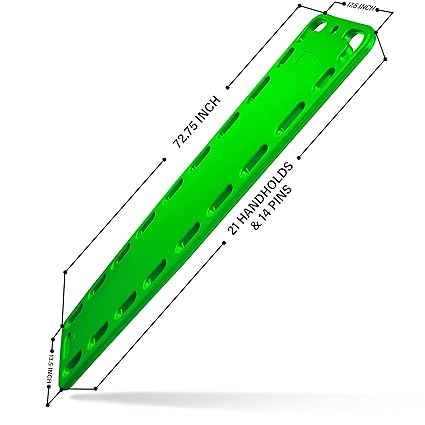 Foldable Spine Board Stretcher Backboard for Patient
