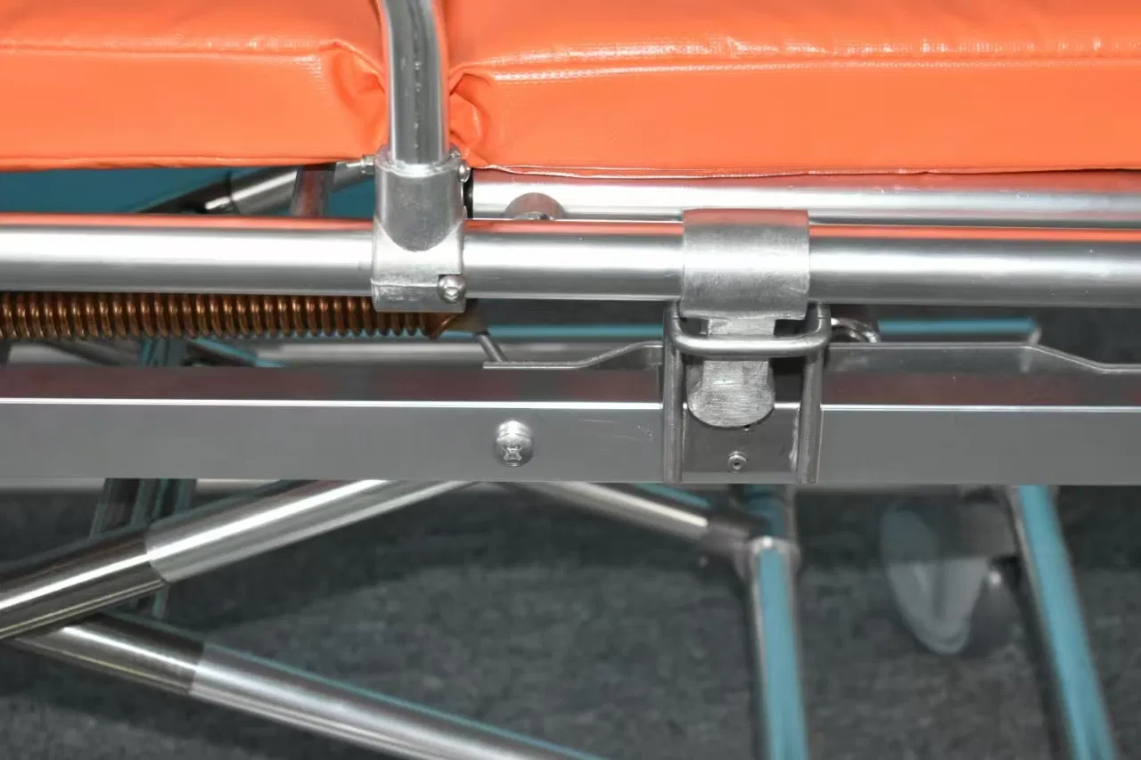 Non-Magnetic Lightweight MRI Stretcher for Safe Patient Transport