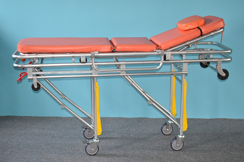 Ambulance Stretcher Aluminum Medical Patient Emergency Ambulance Transfer Stretcher Bed Medical Devices