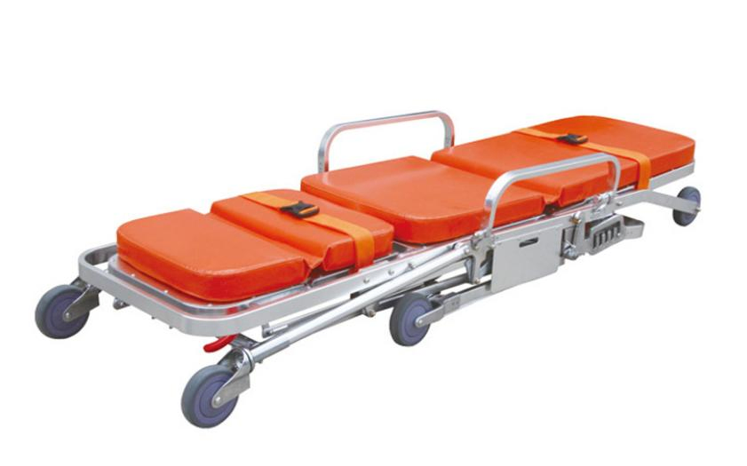 Factory Direct Sale of Hospital Aluminum Alloy Emergency Foldable Ambulance Stretcher