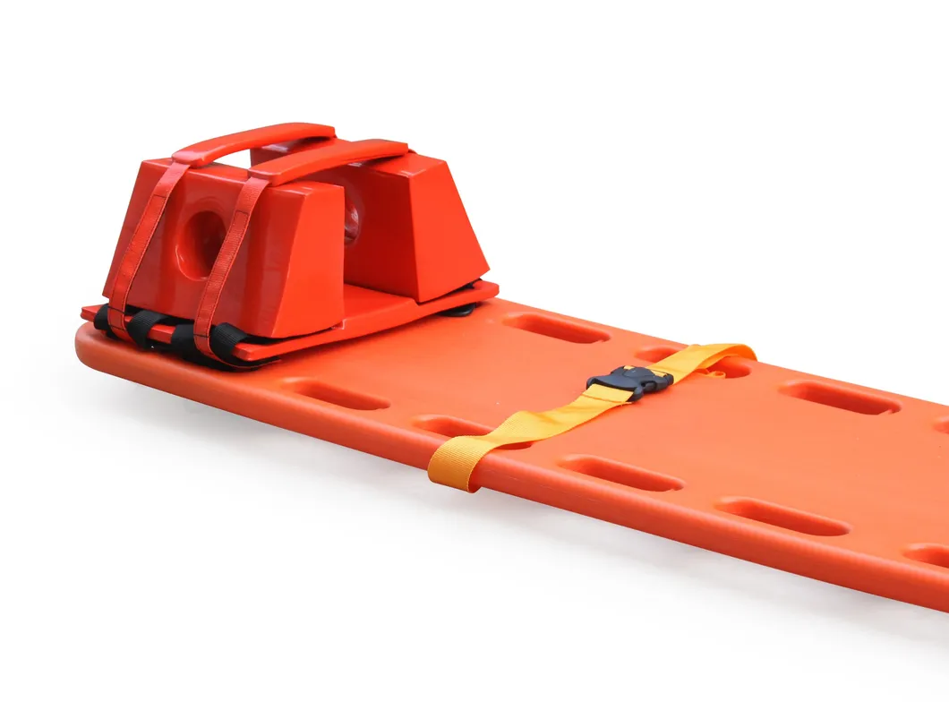 Spine Board Head Immobilizer Area