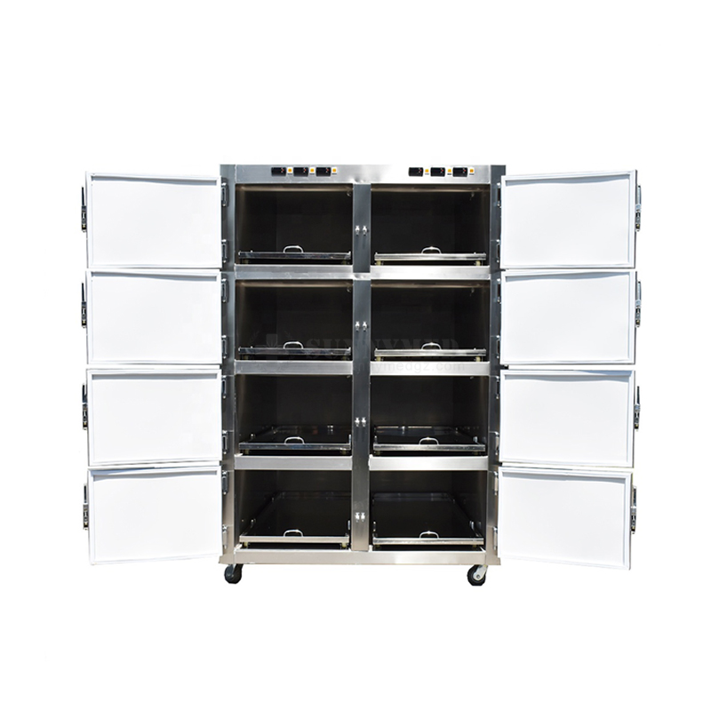 Sy-Stg08 8 Side Open Door Medical Morgue Refrigeratfreezer Mortuary